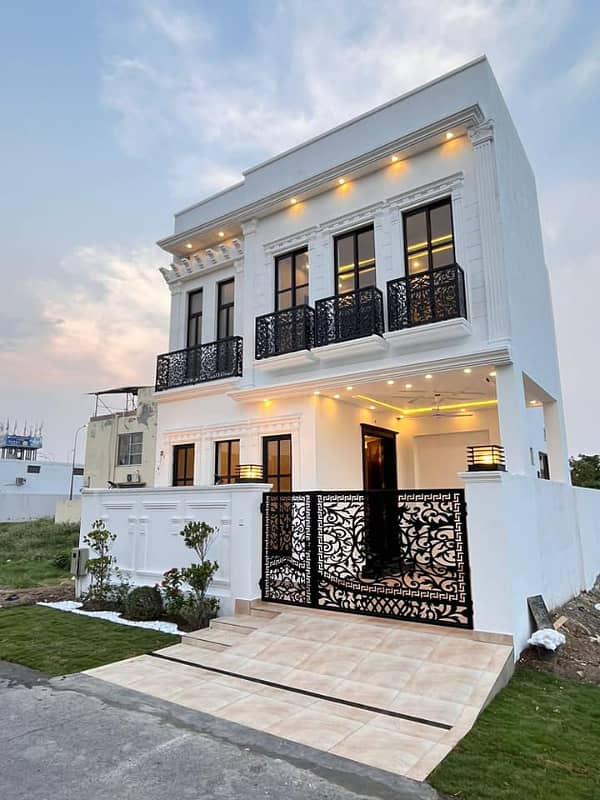 3 Years Installments Plan Modern Brand New House For Sale In Park View City 0