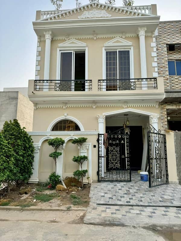 3 Years Installments Plan Modern Brand New House For Sale In Park View City 0