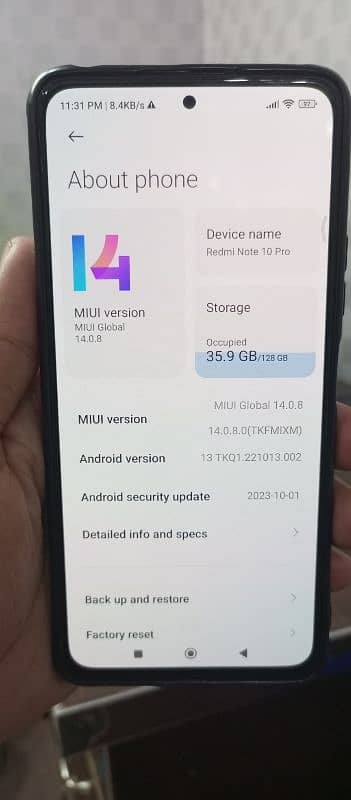 Redmi Note 10 Pro Onyx Gray 8/128 8