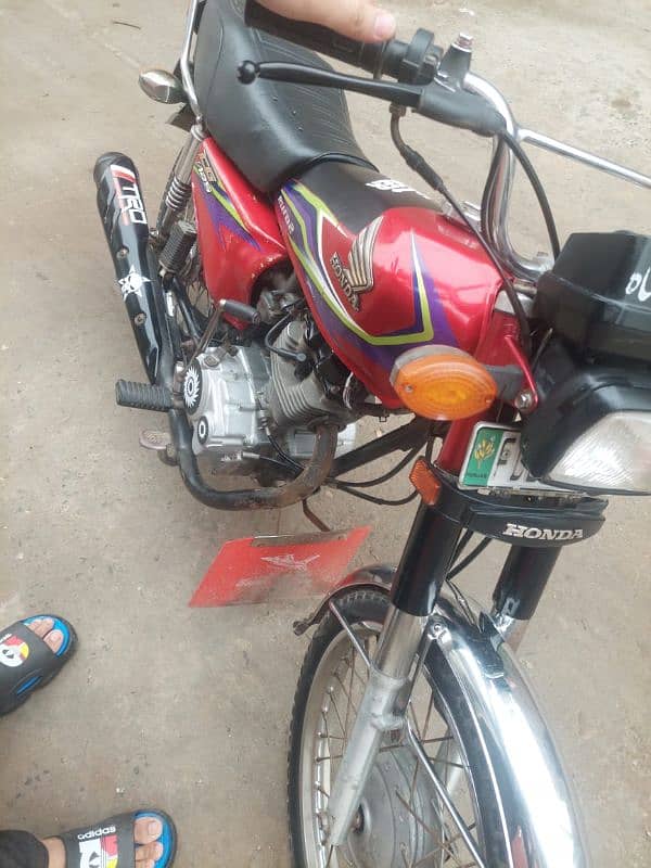 Honda 125 2017 model urgent sale and exchange Honda 70Cc 3