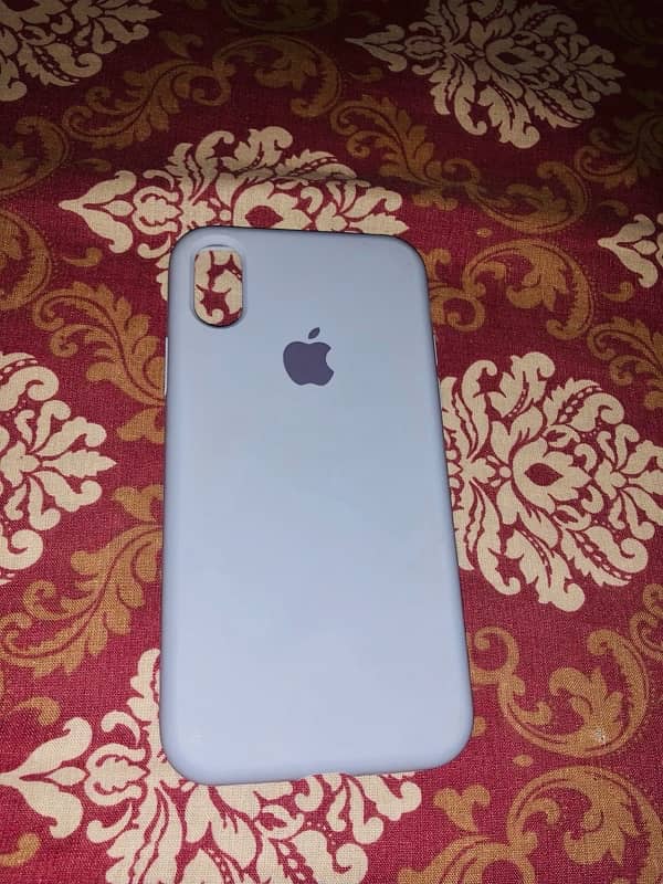 iphone x silicon cover 0