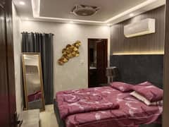 Two bedrooms vip apartment for rent on daily basis in bahria Town