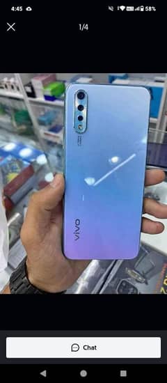 vivo s1 Stroge 4/128 GB PTA approved for sale 0325=2452=771 my WhatsA