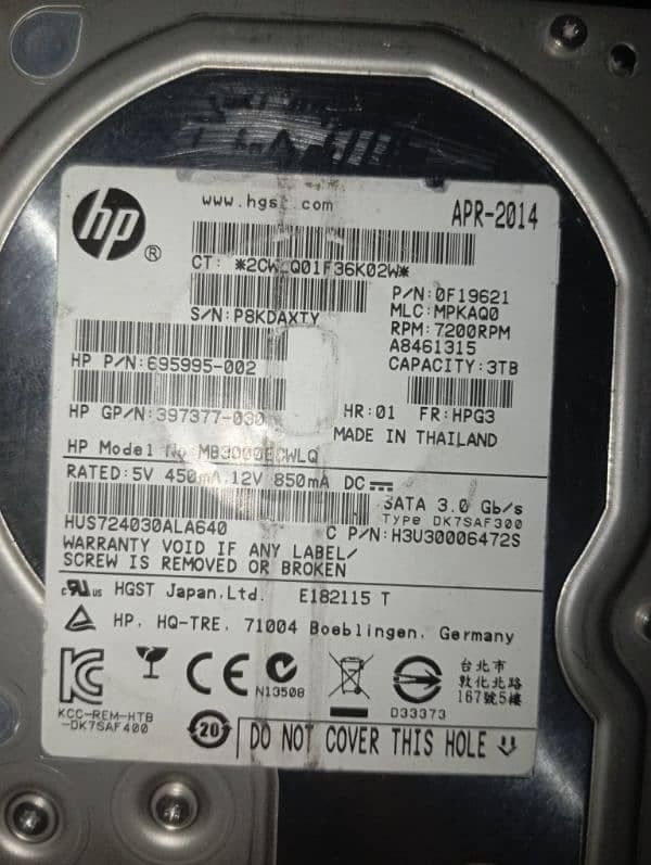 HP 3TB Hard Disk With 3.0 External Case 4