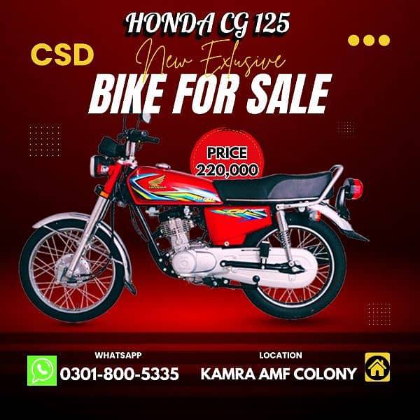 Honda CG 125 for sale 0