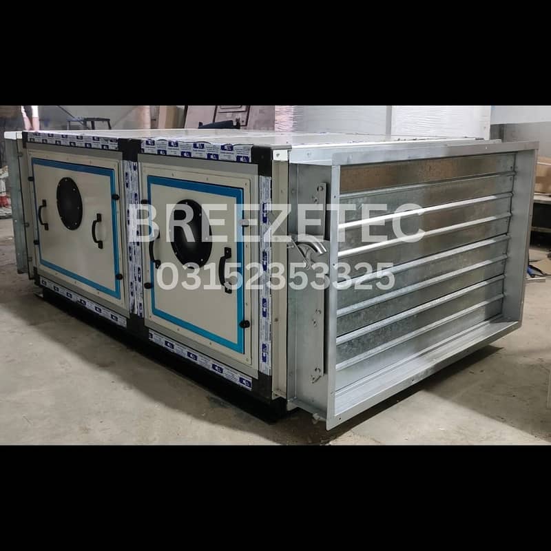 CASSETTE TYPE FAN COIL UNITS (Contact BREEZETEC) 10