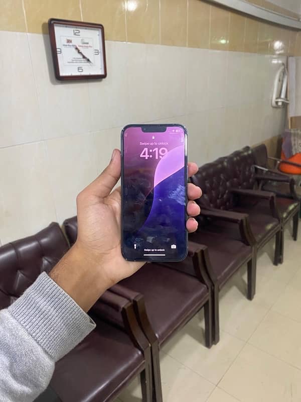 i Phone 13 Pro 128GB Non PTA (JV) 87% health 3