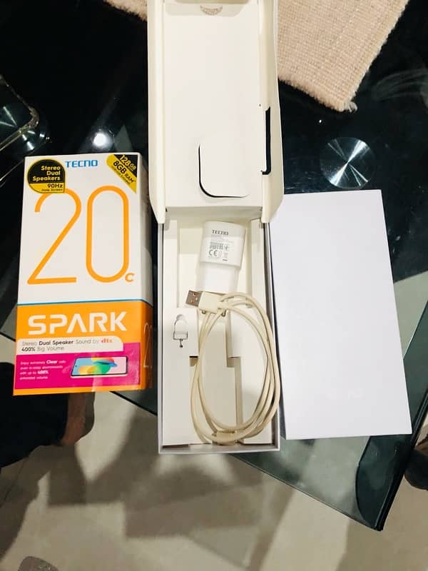 TECNO SPARK 20c 8/128 PTA APPROVED WITH BOX AND CHARGER 5