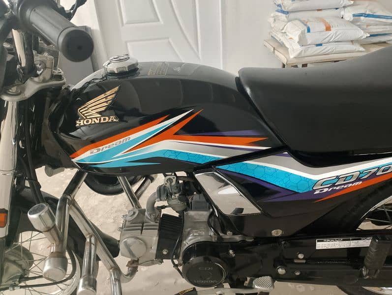 Honda CD 70 Dream 2018 new condition 8