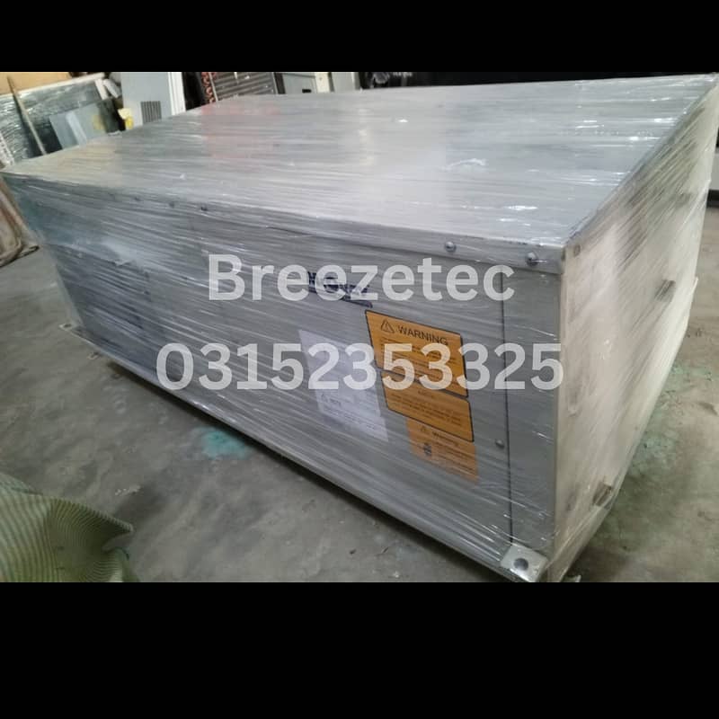 CASSETTE TYPE FAN COIL UNITS (Contact BREEZETEC) 15