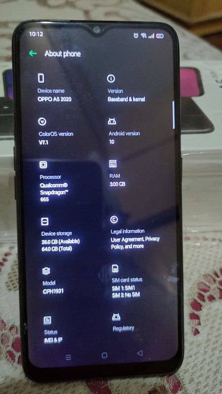 Oppo A5 2020 ( Excellent condition) 5