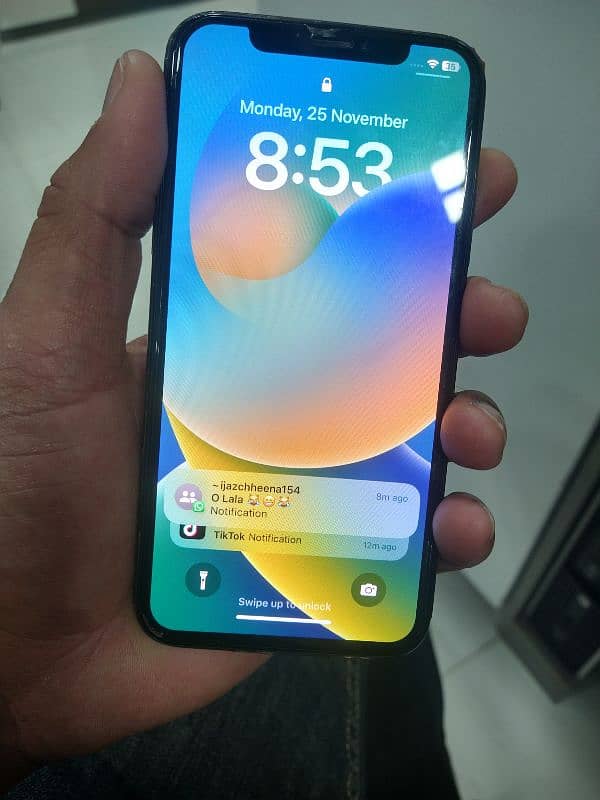 iphone X 64GB. exchange possible with iphone 11 5