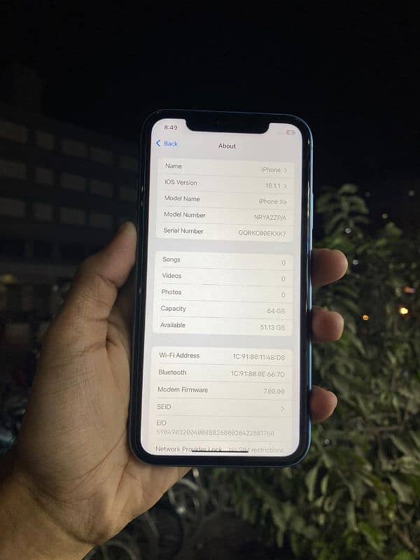 IPHONE XR 64GB APPROVED 1