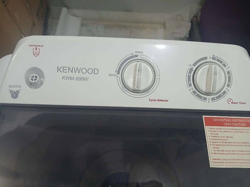 Kenwood semi automatic washing machine 4