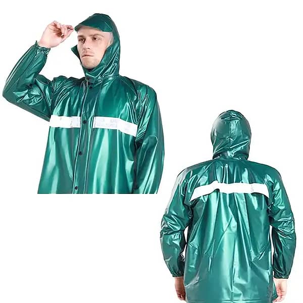 "High-Quality Full Rain Suit - Waterproof & Durable" 1