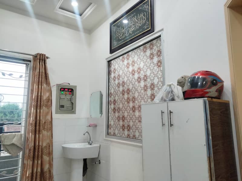 4 Marla Corner Double Storey House For Sale Sheraz Town 5 Bedroom With Attached Washroom Double Kitchen Drying Room Store TV Lounge 3 Meter Electricity Water Supply Sui Gas Available All Facility Available 7