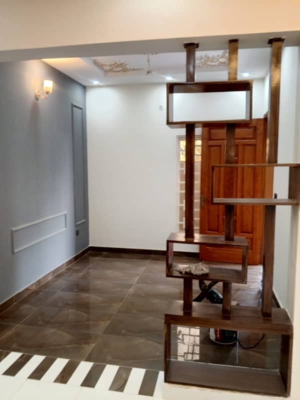 5 Marla Brand New Double Story House For Sale Nasheman Iqbal 5 Bedroom With Attached Washroom Double Kitchen Drying Room TV Lounge Car Garage Hot Location All Facility Available Water Electricity Available 30