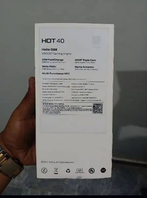 Infinix Hot 40 8+8/256 8