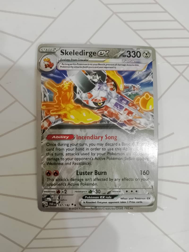 2 Pokémon Cards (Skeledirge & Toxtricity) 0