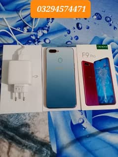 Oppo F9 Pro (128+6GB) Box with Charger| Lush Condition (100% ok Phone)