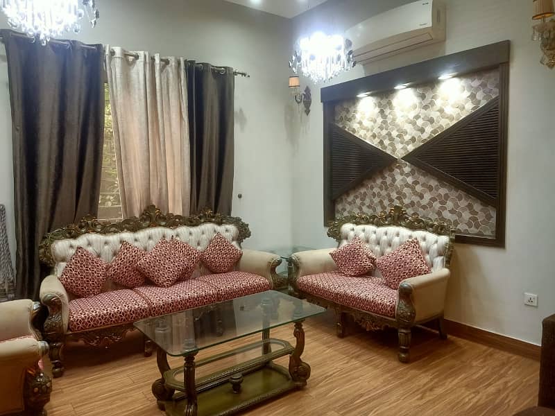 5 Marla Like Brand New Full Furnished House For Rent secter D BahriaTown Lahore 18