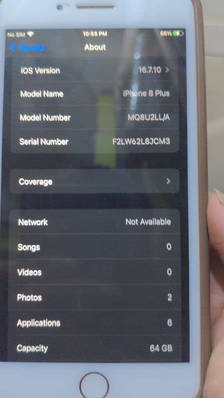 iPhone 8 plus 64GB nonpta. 2