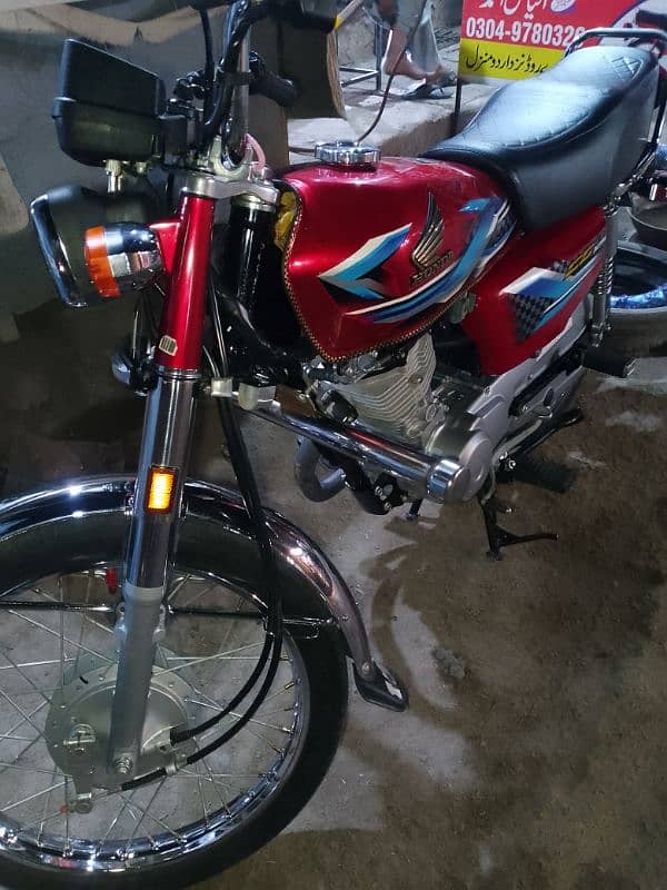 Honda 125 pakka 24 model hy 0