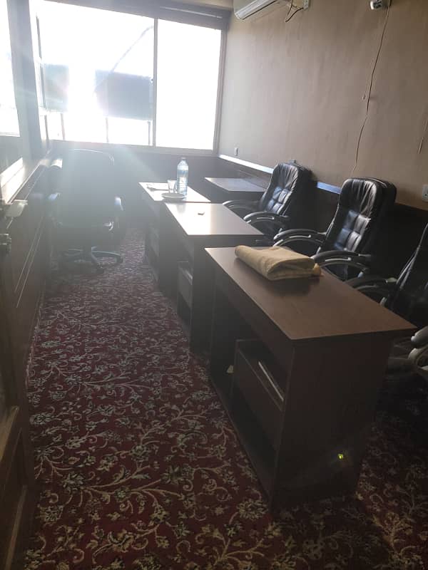 G/11 markaz new Plaza vip location 1st floor 700sq corner fully furnished office available for rent real piks 4