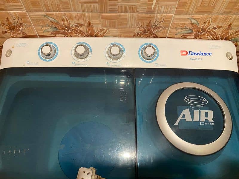 dawlance washing machine (with dryer) 4