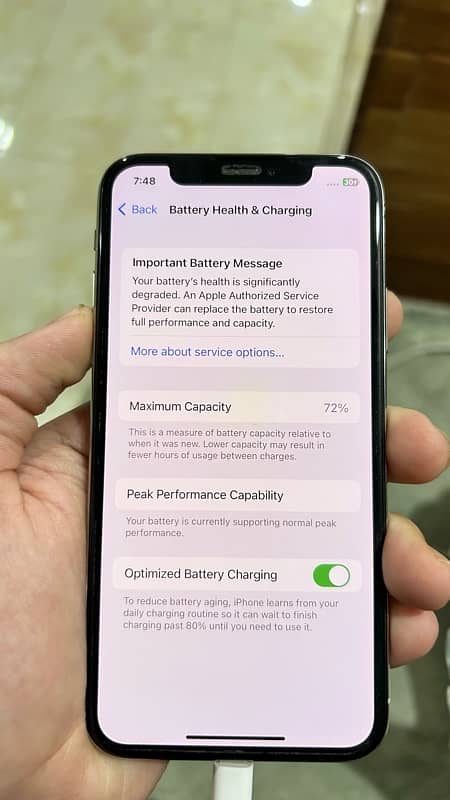 iphone X 256Gb. . 72 Bettry health. . in service. . white colour 10