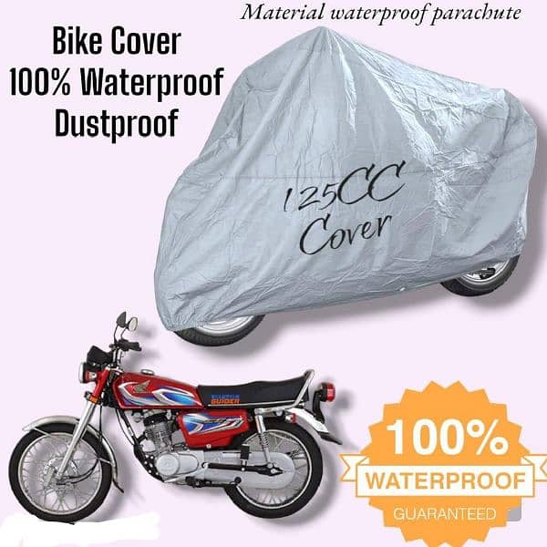 Waterproof Bike Cover For All Motorcycle 70cc 125cc 150cc 250cc 2