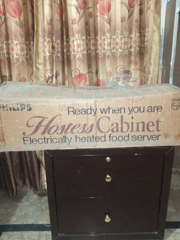 Electrical heated food server 0