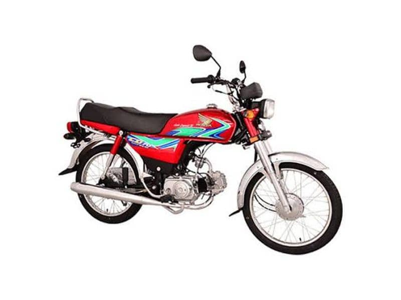 Honda CD 70 2024 Model 0