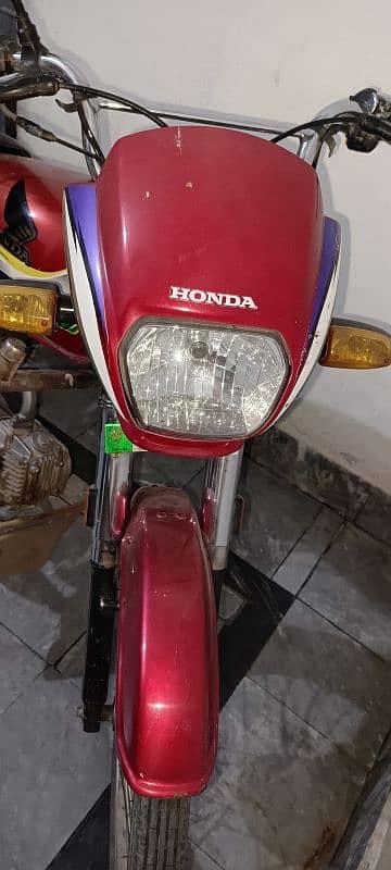 Honda 70 Dream 1 Hand used tire and rim new installed e 1