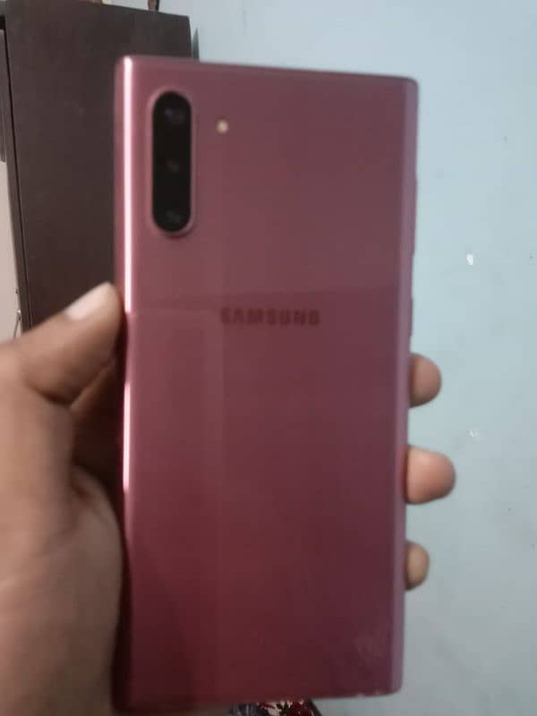 SAMSUNG NOTE 10  12/256 color red 0