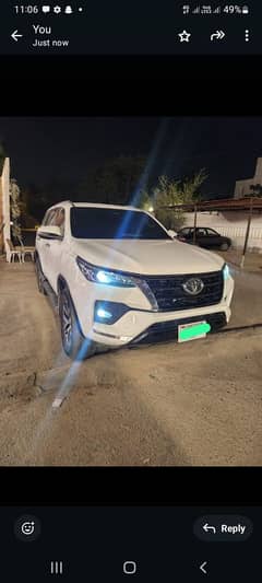 Toyota Fortuner G 2021