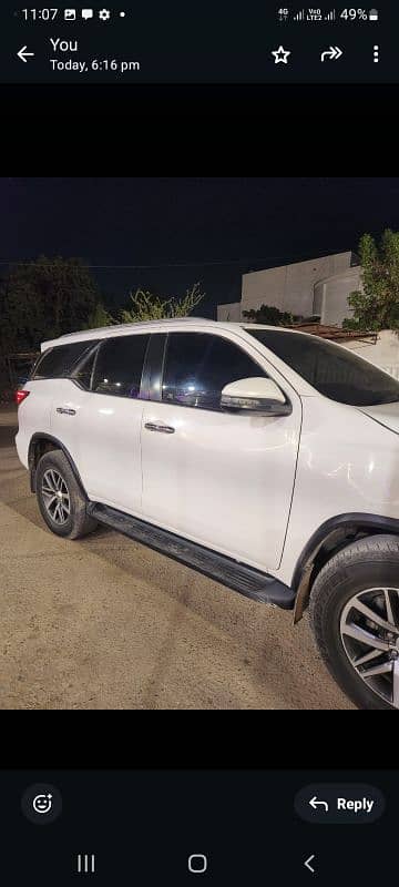 Toyota Fortuner G 2021 4