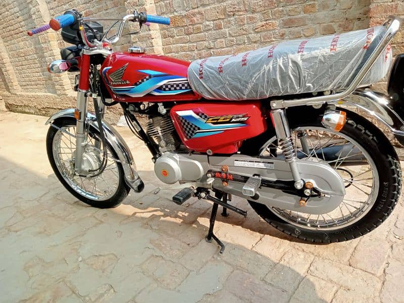 Honda 125 2024 modal punjab numbr location jauharabad district khushab 0