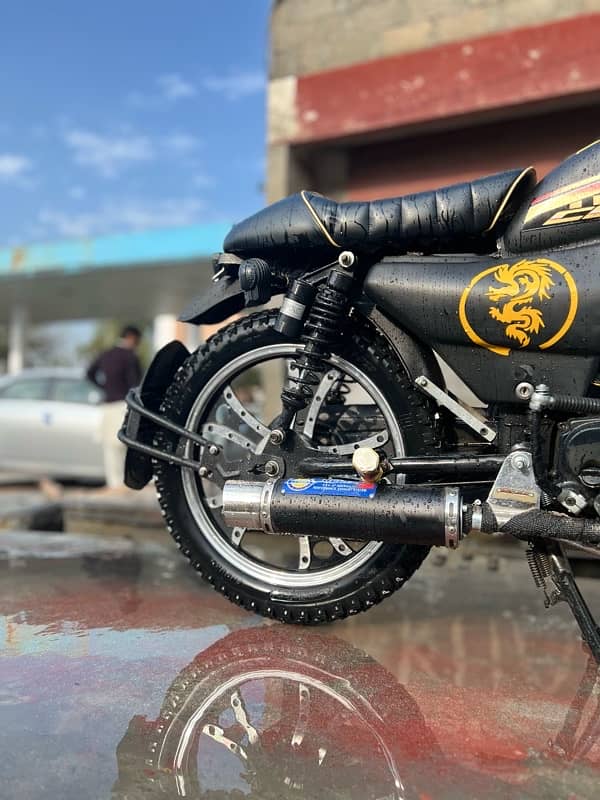 Modified 70cc into Cafe Racer 7