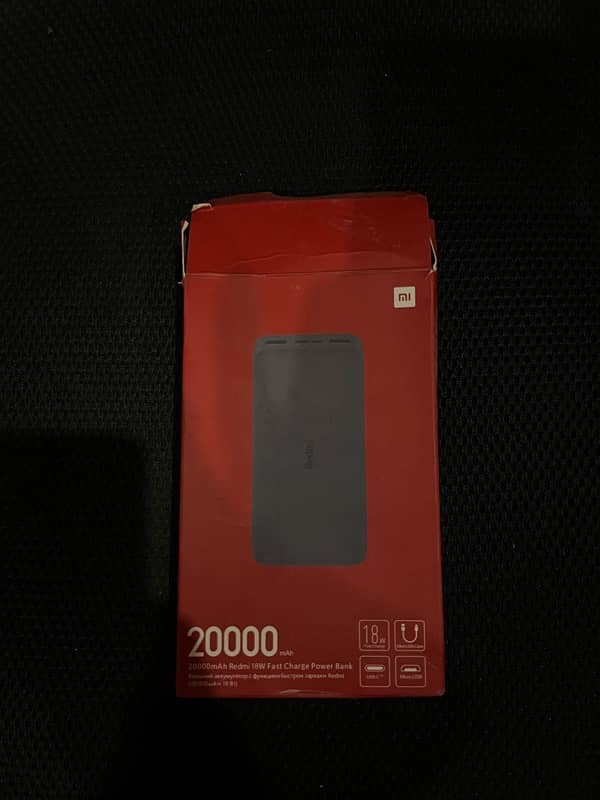 Redmi 20000 mAh 18W FAST POWER BANK | FIXED PRICE 5