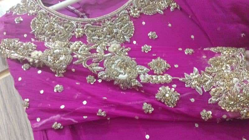 urgent selling fancy frok embroided 2