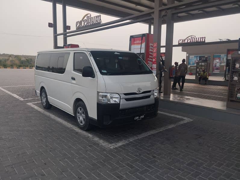 Toyota Hiace Available for booking tour rent 1