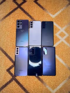 Samsung S21 Ultra, Note 20 Ultra, S21 plus, S21, S20 fe