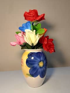 Imported Vases with Flowers