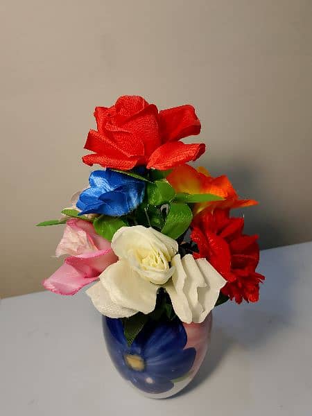 Imported Vases with Flowers 4