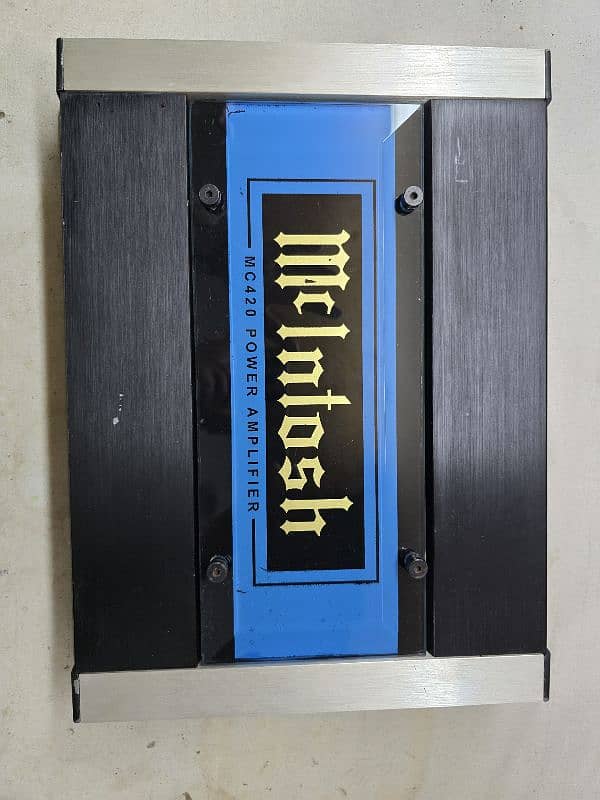 McIntosh Mc420 Car Amplifier 0