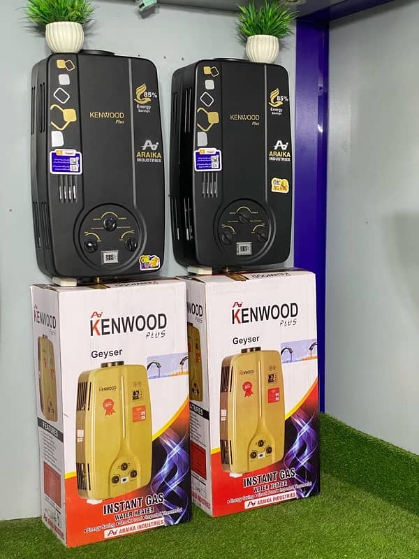 8Ltrs instant gas geyser kenwood plus 2