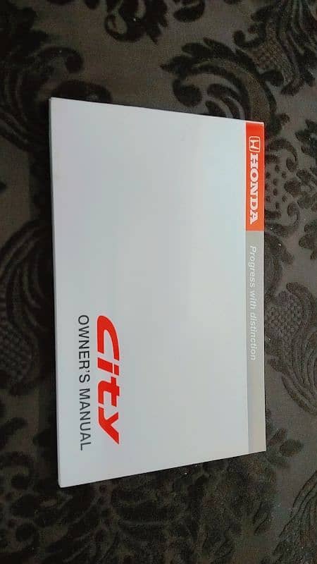 HONDA CITY 2000 OWNER MANUAL 1