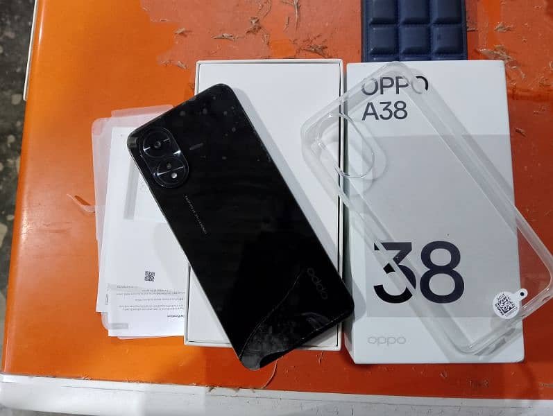 Oppo A38 6/128 Mobile with box only 0