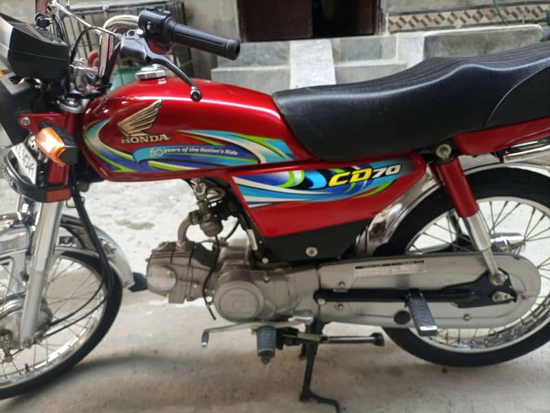 Honda CD 70cc 2024 Model For Sale 4